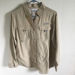 NWOT COLUMBIA Button Up